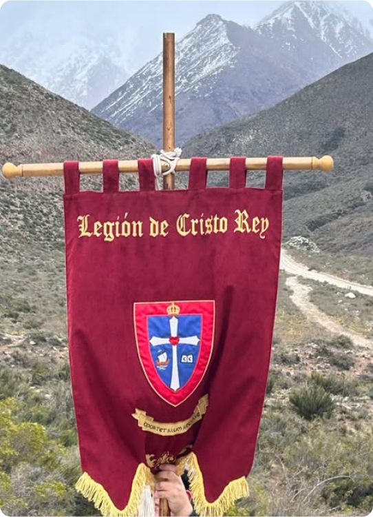 bandera legion Cristo Rey